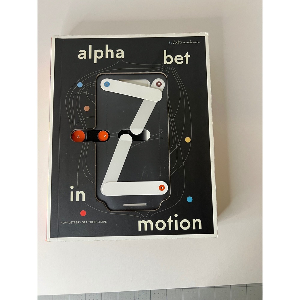 Alphabet in Motion Pop-Up Book Kelli Anderson Typography Graphic Design Art‎